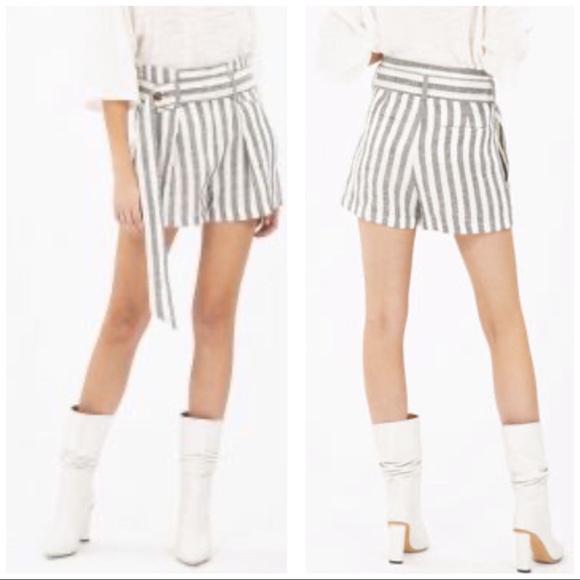 IRO Pants - IRO NWT Lular High Waist Linen Shorts, 10 (42)